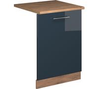 Panel frontal del lavavajillas Vicco Fame-Line Azul oscuro alto brillo 60 cm , ET Roble, Model 54845