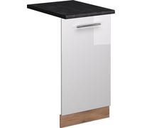 Panel frontal del lavavajillas Vicco Fame-Line Blanco alto brillo 45 cm , ET Antracita, Model 54790