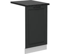 Panel frontal del lavavajillas Vicco R-Line Antracita casa de campo 45 cm , ET Antracita, Model 55082