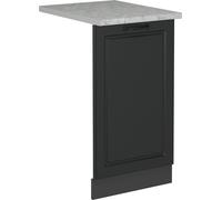 Panel frontal del lavavajillas Vicco R-Line Antracita casa de campo 45 cm , ET Mármol, Model 55031