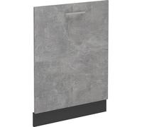 Panel frontal del lavavajillas Vicco R-Line Hormigón 60 cm sin encimera, Model 54492