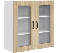 Panel frontal para lavavajillas vidaXL, modelo Kalmar, acabado en roble Sonoma, dimensiones 80 x 31 x 80 cm