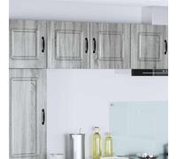Panel frontal para lavavajillas vidaXL, modelo Kalmar, color gris Sonoma, dimensiones 40 x 31 x 40 cm