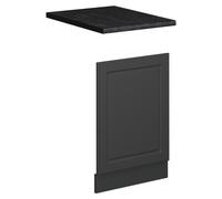 Panel frontal Vicco Fame-Line Antracita-Oro Landhaus/Antracita 45 cm, ET Antracita, Model 56686