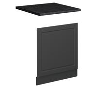 Panel frontal Vicco Fame-Line Antracita-Oro Landhaus/Antracita 60 cm, ET Antracita, Model 56687
