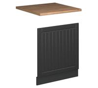 Panel frontal Vicco Fame-Line Gris oscuro 60 cm , ET Roble, Model 57081