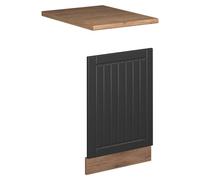 Panel frontal Vicco Fame-Line Gris oscuro/Roble dorado 45 cm, ET Roble, Model 57157