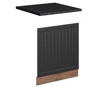 Panel frontal Vicco Fame-Line Gris oscuro/Roble dorado 60 cm, ET Antracita, Model 56762