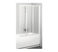 Panel lateral para bañera RAVAK VS3, 115 cm, blanco y transparente, modelo 795S0100Z1