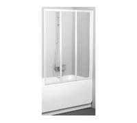 Panel lateral para bañera RAVAK VS3, color blanco y transparente, modelo 795P0100Z1