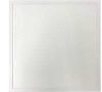 Panel LED Braytron de 62x62 cm, 40W, luz blanca neutra (4200K), lámpara de techo, 3400 lúmenes, diseño delgado, marco blanco