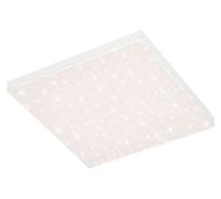 Panel LED Briloner 7381-116, 24 W, 2400 lúmenes, 3000-6500 K, color blanco, con control remoto