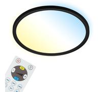 Panel LED Briloner Slim, diámetro de 29,3 cm, color , ultrafino, con ajuste de temperatura de color (CCT)