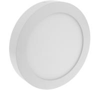 Panel LED circular downlight superficie de 215 mm 18W con luz blanca día - BeMatik