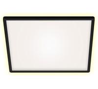 Panel LED Di-Ka ultrafino de 42 x 42 cm, color negro, con retroiluminación