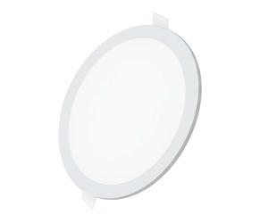 Panel LED Redondo Empotrado 18W 22cm con 3 Temperaturas de Color Regulables