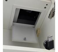 Panel magnético de acceso a la pared para armario de azulejos, puerta de inspección blanca, placa de pared de fácil acceso (10x12 in / 254 x 305 mm) para renovación del hogar