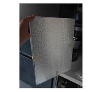 Panel Protector térmico, Alfombrilla Protectora térmica de Aluminio, Pantalla antisalpicaduras de Aceite y Calor para Estufas de Gas, Parrillas, hornos y refrigeradores - 70 x 60 cm (3 x 2 p