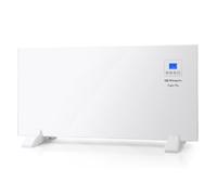 Panel radiante Orbegozo REH 1500 A, rápida convección y difusión del calor, programador diario y semanal, mando a distancia, termostato digital, 1500 W