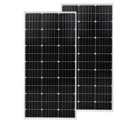 Panel solar - 150W de potencia - monocristalino - 24% de eficiencia - marco de aluminio