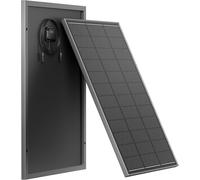 Panel solar AFERIY de 120W – Monocristalino, IP68, con conectores MC4, ideal para autocaravanas y jardines