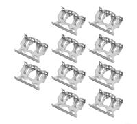 Panel solar Clips de drenaje de agua deflector de aluminio para marcos de 30 mm eliminación automática de lodos Kit de gestión de lluvia 10 piezas