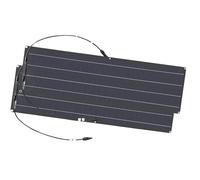 Panel solar de 200 W, kit de cargador solar flexible para RV, coche y uso doméstico al aire libre, generación de energía eficiente para carga de batería
