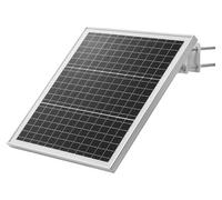 Panel solar de 20W y 12V para cargar baterías, cargador de mantenimiento solar con controlador integrado y soporte ajustable de 0 a 60 grados, con grado de protección IP67, ideal para portones, vallas