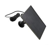 Panel solar de 5 V 3 W para cámaras de caza con 6000 mAh, cargador monocristalino con entrada tipo C y protección inteligente, IP66 resistente a la intemperie para cámaras Bushnell 4G 3G