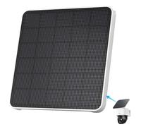 Panel solar de 5 W para eufy Security SoloCam S340, repuesto de mayor salida para panel solar original de 2 W, alimenta continuamente tu cámara S340, IP65 resistente a la intemperie (solo panel solar