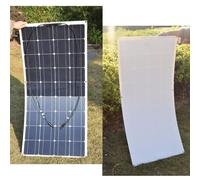 Panel solar flexible de 120W - 18V, monocristalino - 1200x540x2.5mm el 24% - Ideal para sistemas autónomos