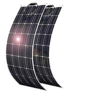 Panel solar flexible de 150 W/200 W/300 W/400 W/520 W, alta eficiencia, 36 voltios, monocristalino, ligero, semiflexible, plegable, cargador fuera de la red para caravanas, barcos, superficies
