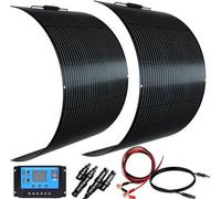 Panel solar flexible de 240 W - Ligero, 5 kg - 112x58 cm - Compatible con sistemas de 12 V y 24 V