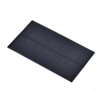 Panel solar monocristalino flexible de 1 W 5 V para carteles publicitarios, tecnología de marco anticongelante, dispositivo de baja potencia, 107 x 61 mm