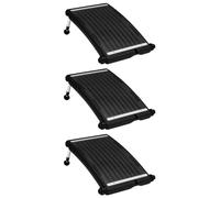 Panel solar para calentamiento de agua - Calentador para piscinas - Capacidad de 10.000 litros por hora - Patas de aluminio ajustables