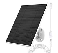 Panel solar para cámara Eufy, con certificación IP65, conexión USB-C, compatible con los modelos Eufycam 3/3C/2/2 Pro