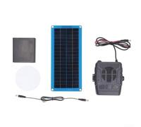 Panel Solar Plegable 30W con Salida DC y USB 5V | Salida USB 5V, para puerto DC, para carga móviles, para calentador integrado, para ideal camping