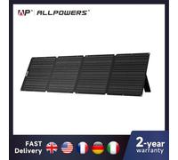 Panel Solar Plegable ALLPOWERS de 60/100/140/200W, Cargador Solar Móvil para Suministro de Energía, Generador Solar para Laptop, Pesca 100W