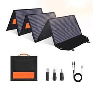 Panel solar plegable de 200W, con una alta el 24% y revestimiento de ETFE, ideal para camping y uso doméstico
