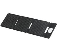 Panel solar plegable de 30W, con tecnología de celda monocristalina de tipo N y 16 contactos (16BB), con una el 24%. Es ultraligero y portátil, y cuenta con puertos USB-A, USB-A (QC3.0) y