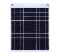 Panel solar portátil de 60 W, 5 V, doble USB, cargador rápido, kit para emergencias al aire libre