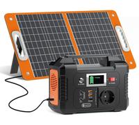 Panel solar portátil de 60W - Batería de iones de litio de 151Wh - Monocristalino