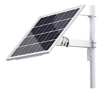 Panel solar resistente al agua de 60W Batería incorporada de 30Ah 12V 4A adecuada para cámaras, farolas, etc.
