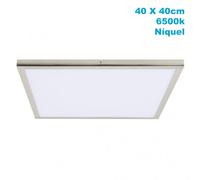 Panel superf. 36w 6500k tivoli niquel 2,5x40x40 cm 3060 lm