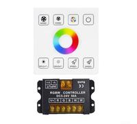 Panel Táctil LED RGB 24V 720W 27 Modos(RGBW) | Toque capacitivo para avanzado, 30A salida para total, para ajuste seamless, experiencia usuario mejorada