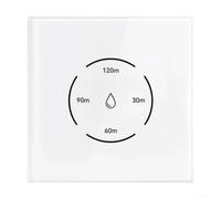 Panel Táctil WiFi para Caldera 40A Voz para alexa Panel Táctil(White) | Gestión energética avanzada, función cuenta atrás, ahorro electricidad , evita consumo innecesario, eficiente