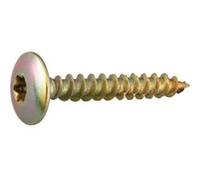 Panel-Vit Fc Chromiting Tx Tornillos de hongo con cuello, 6 x 80 mm