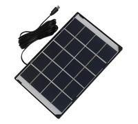 Paneles Solares 30W 5V Banco de Energía Portátil con Soporte Ajustable | Panel de Carga para Cámara de Seguridad Exterior para Cámara Linterna Ventilador Apagón Tienda Senderismo Pesca Camping Via