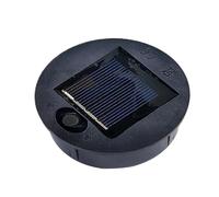 Paneles solares de repuesto para luces de jardín, parte superior de luz solar de repuesto, parte de repuesto para faroles colgantes al aire libre, decoración de jardín y patio