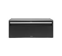 Panera FALL FRONT 18 l, mate negro, acero inoxidable, Brabantia